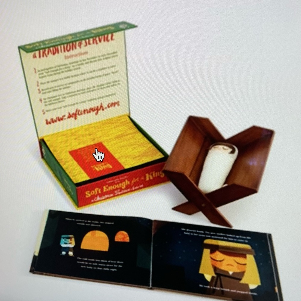 Kids Nativity Set  Soft Enough for a King